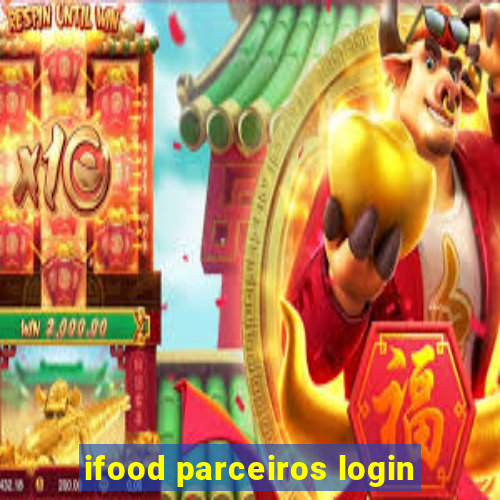 ifood parceiros login