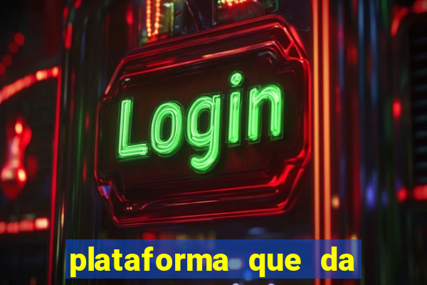 plataforma que da 30 reais para jogar