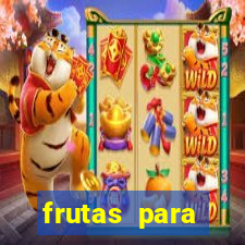 frutas para imprimir e recortar