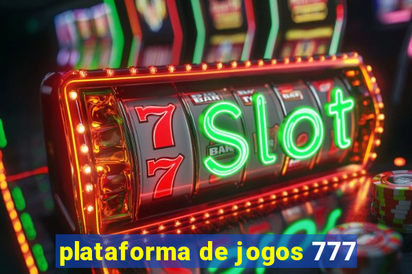 plataforma de jogos 777