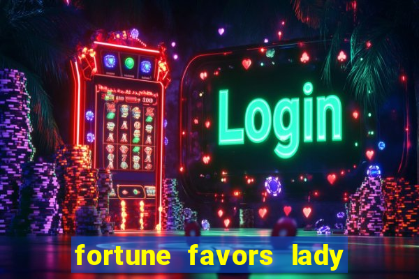 fortune favors lady nikuko legendado pt br