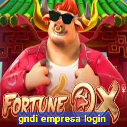 gndi empresa login