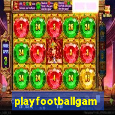 playfootballgames