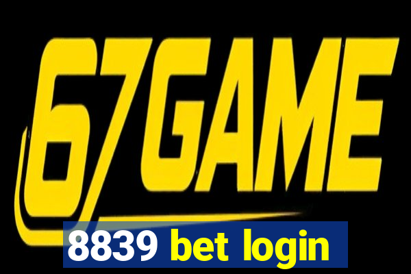 8839 bet login