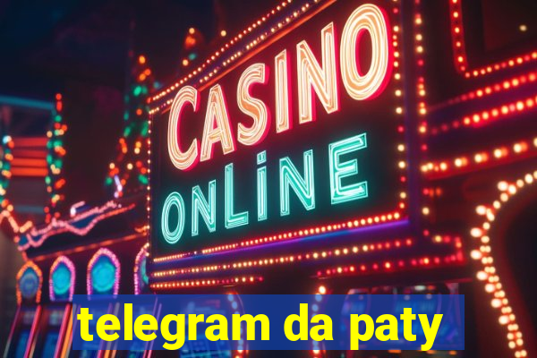 telegram da paty