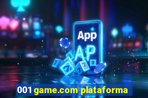 001 game.com plataforma