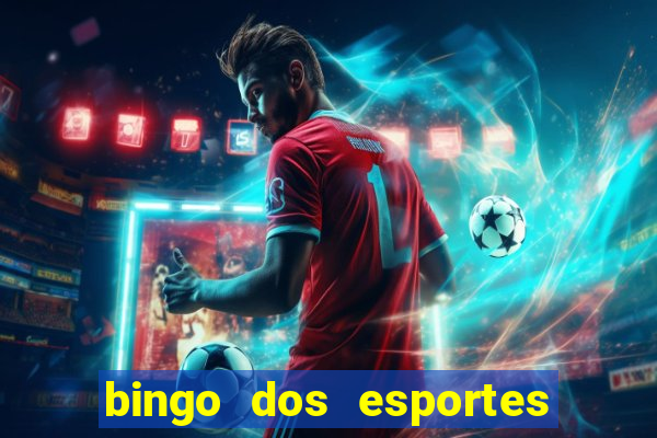 bingo dos esportes para imprimir