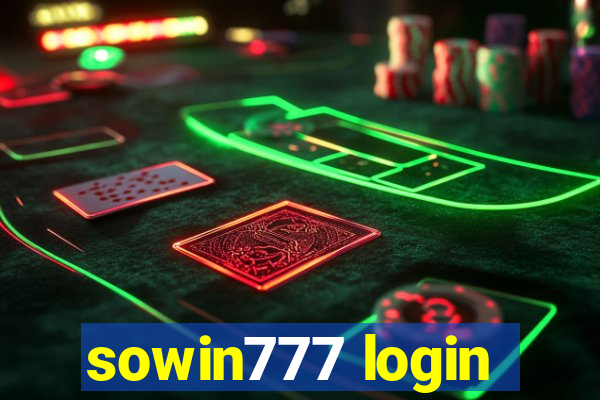 sowin777 login