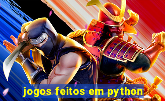 jogos feitos em python