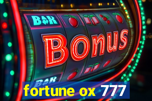 fortune ox 777