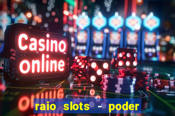 raio slots - poder de zéus