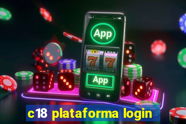 c18 plataforma login