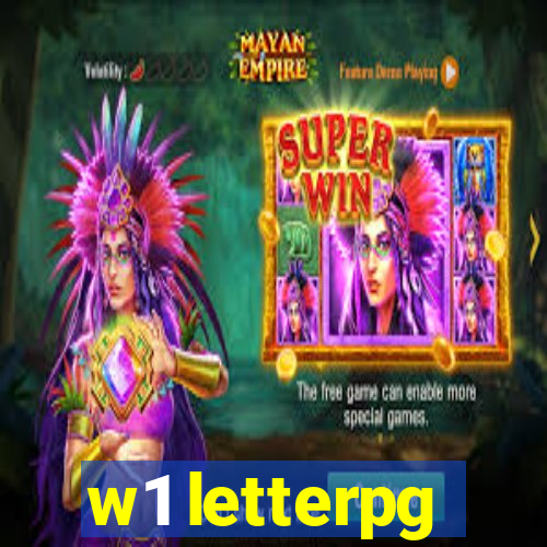 w1 letterpg