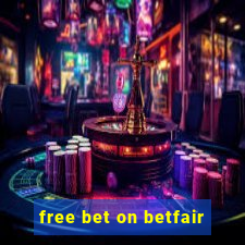 free bet on betfair