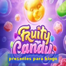 presentes para bingo