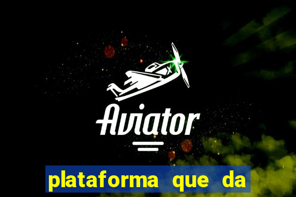 plataforma que da para depositar 1 real