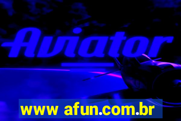 www afun.com.br